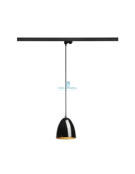 Slv 153140 Para cono 14 suspensión redonda negro/oro